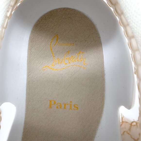 Christian Louboutin Arpoador Light Blue Suede Sock Sneakers Size 39 US 9 Women's - Picture 13 of 15